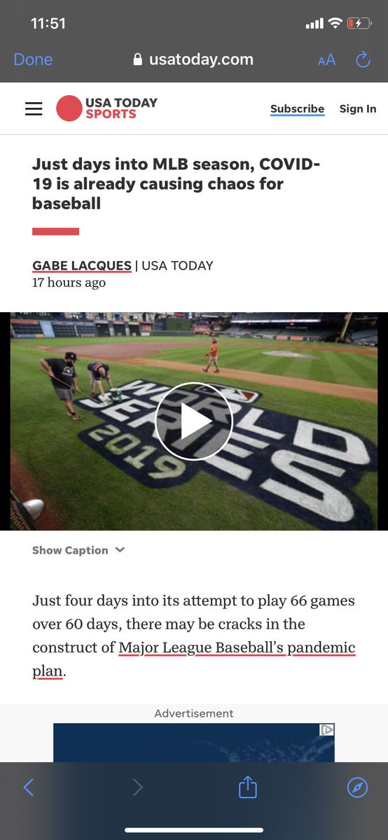 LKTalksAllDay's tweet photo. Slow. Clap. 🙄 bc this was tooooootally gonna work. It’s fine. We’re fine. Everything is fine. COVID as... I mean, business as usual. #MLB #AlwaysFlorida https://t.co/iCLMt7zxm9