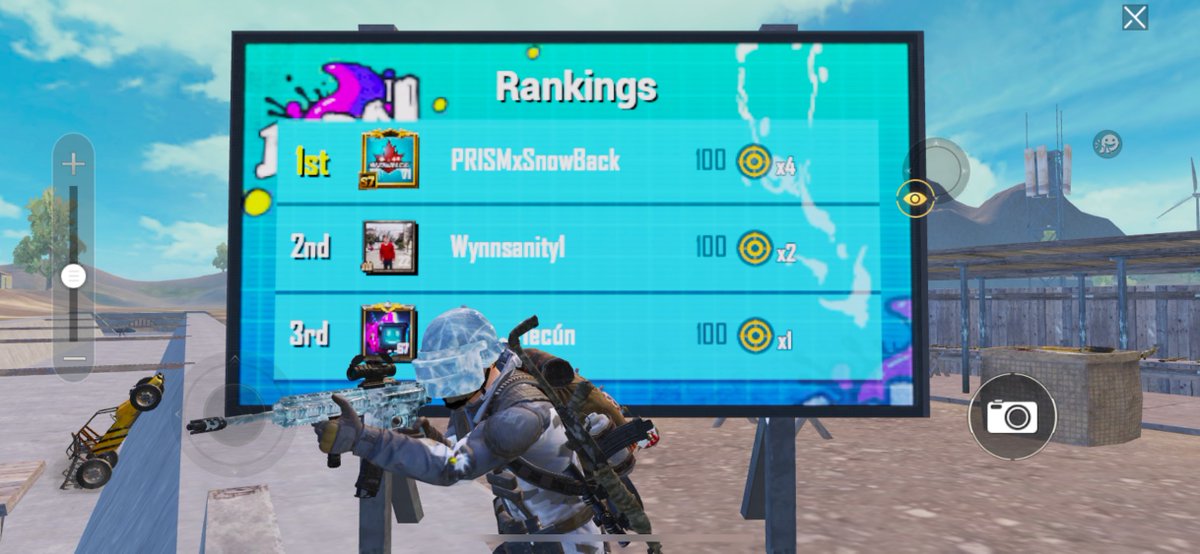 SnowBackGaming's tweet image. GG @Wynnsanity thanks for the pan fight! #PUBGMOBILE