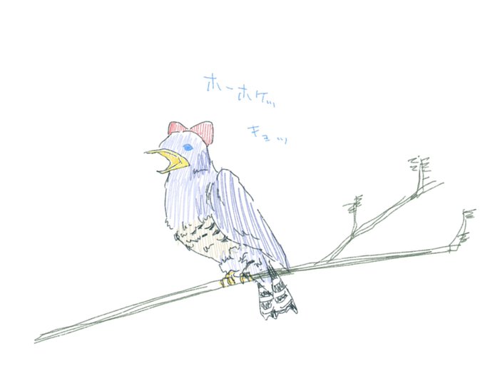 ホトトギスのtwitterイラスト検索結果 古い順