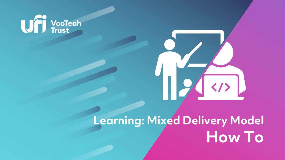 UfiTrust's tweet photo. Our next #VocTech How To webinar covers:
Creating a plan for working in a mixed model
Providing the best possible experience for learners
Keeping learners engaged & progressing
https://t.co/0Zs6N1J8dO
Weds 29th July 2:30pm
#DigitalLearning
#MixedLearning
#BlendedLearning https://t.co/8QhF5esZmM