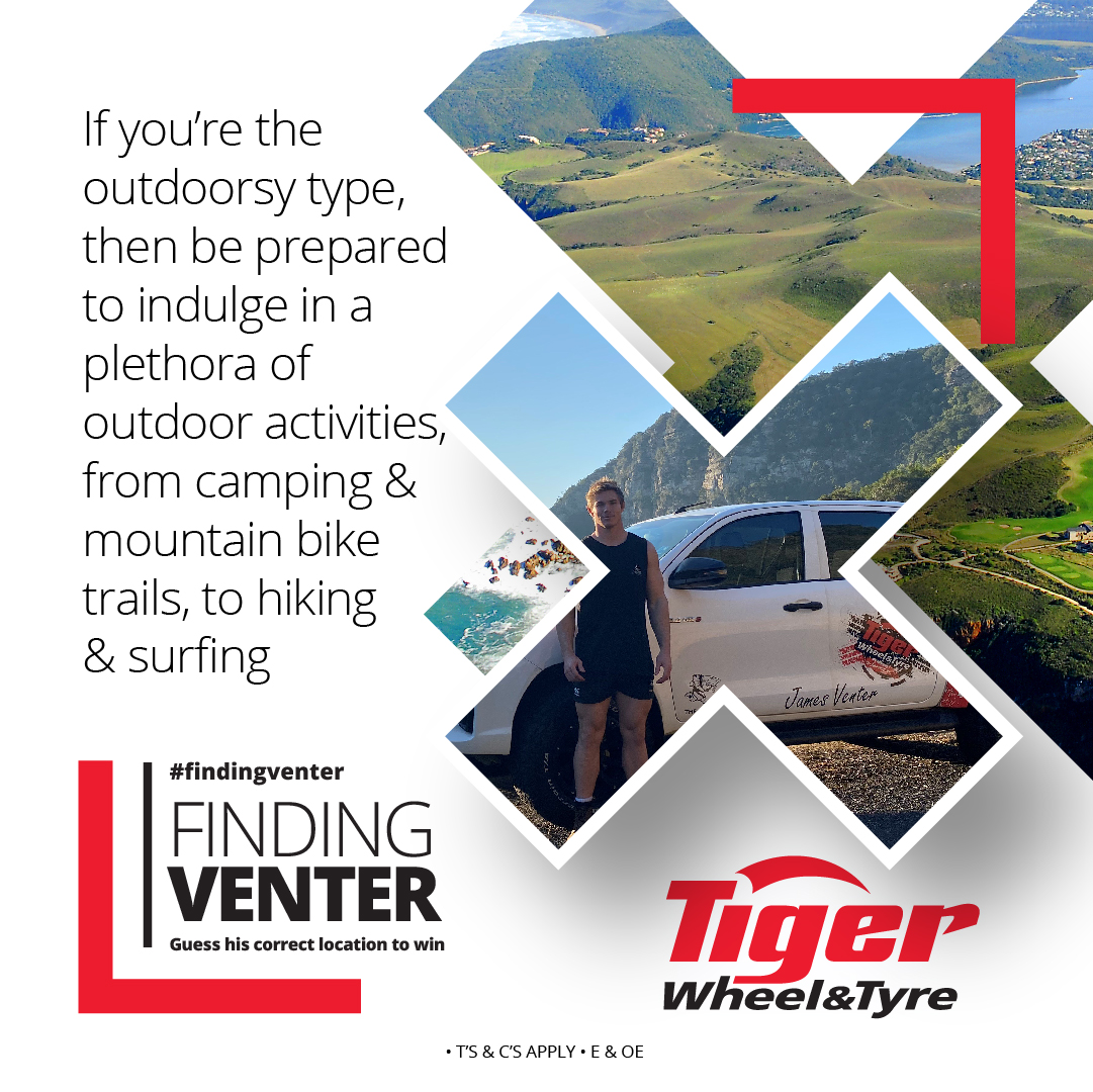 TigerWheelnTyre's tweet photo. 🎉WIN WIN WIN🎉

James is on a NEW ADVENTURE! 
Can you guess his latest destination based on these clues...👀🚘😎

Submit your answers in the comments below using #FindingVenter for your chance to win a #Garmin GPS worth R2500. 

 #TigerWheelnTyre #JourneyOn #SharksRugby https://t.co/OZpayxRDKe