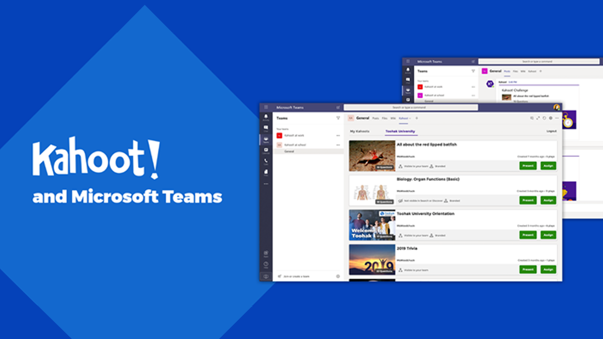MSEducationUK's tweet image. Did you know that @GetKahoot is integrated in @MicrosoftTeams?

Find out how you can introduce fun Kahoot! challenges and quizzes to your remote lesson plans: msft.it/6014TWvlA

#MicrosoftTeams #DistanceLearning #MIEExpert