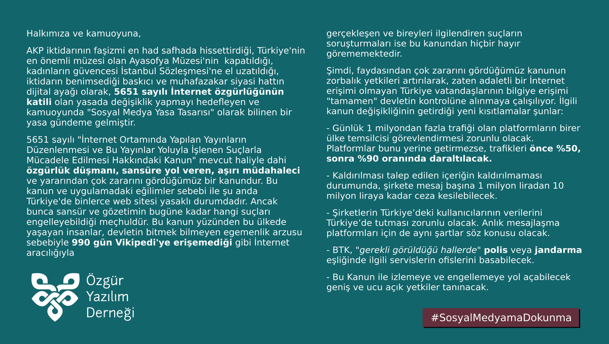 Özgür Yazılım Derneği tweet media