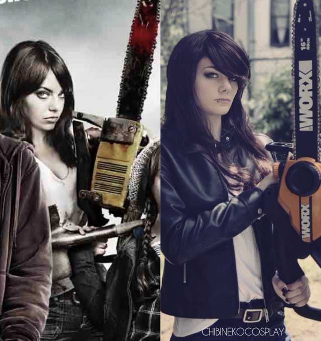 That time I cosplayed Emma Stone because everyone says I look like her 🤷🏻&zwj;♀️ I don&rsquo;t see it but I get