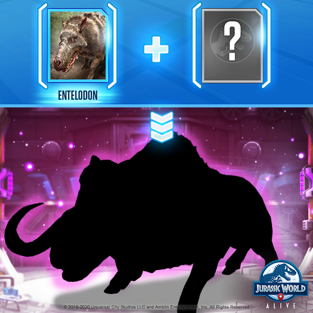 JWorldAlive's tweet photo. The first component of this awesome hybrid is being spotted more often on the map this week! Happy Entelodon DNA collecting!
▶https://t.co/bNK5rJuaVb https://t.co/rFbh2XhTeQ
