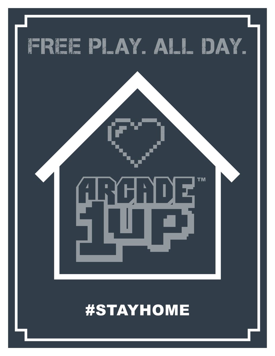 AddictedHe's tweet photo. I love my Arcade1up arcade cabinets and I love these pics!๐ค๐๐ค @arcade_1up #ALongTimeAgoInAnArcadeFarFarAway #YourFavoriteGamesAreBack #FreePlayAllDay #StayHome #GamersAtWork https://t.co/OS9b00cpGr