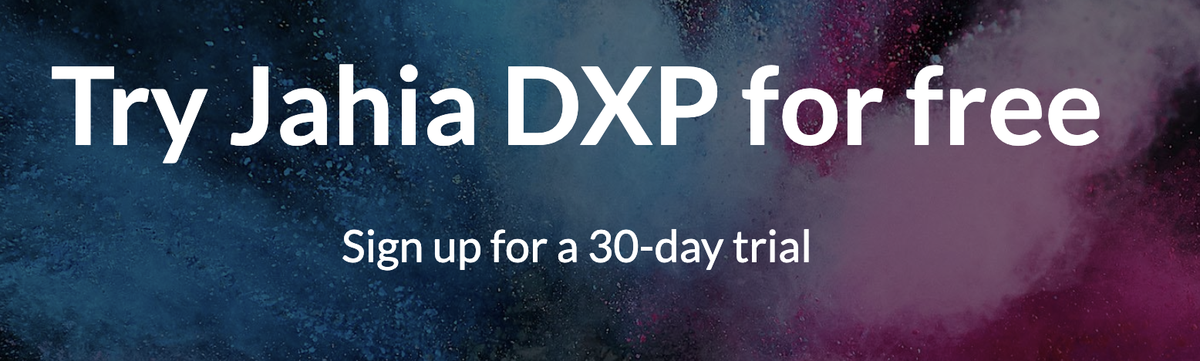 Jahia's tweet photo. What are you waiting for? Unlock the power of Jahia today - it's free! Get hands-on with the most flexible #DXP technology on the market #MakeDigitalSimpler https://t.co/nqH6Be8lhC https://t.co/AkIrdex3pP