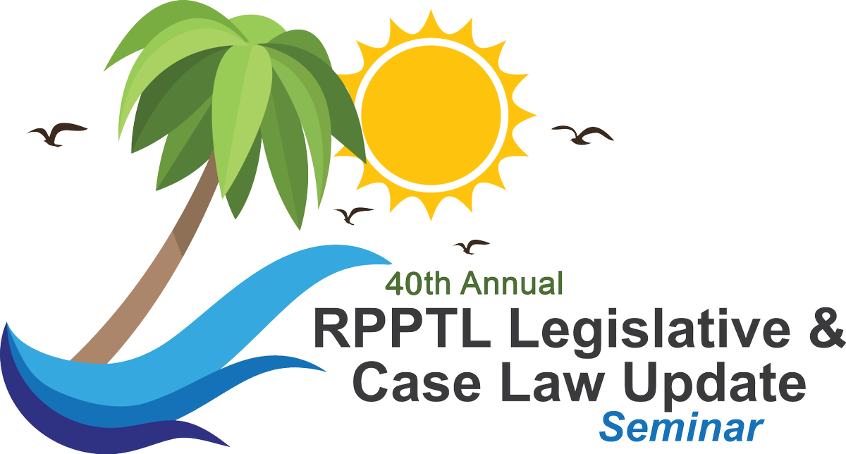 RPPTL_FL's tweet photo. Have you heard? The #RPPTL 40th Annual Legislative Update Seminar has gone virtual! The live replay event will take place as scheduled on August 21, 2020. Sign up here to attend: https://t.co/rD3ijQpN96 https://t.co/ND1QIOWcxH
