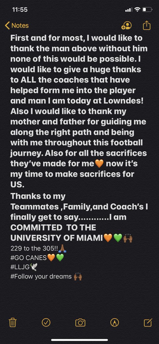 Itstdamove's tweet photo. 229 to the 305!!🧡💚
@Coach_MannyDiaz @coachstroud @JameyDubose @heard_coach @ChadSimmons_ @CoachField https://t.co/98aNA8JW8i