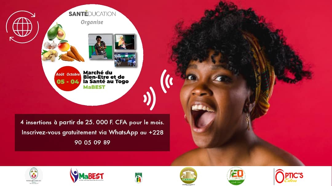 journalsante's tweet photo. Les inscriptions ont déjà commencé pour le MaBEST. Qu'attendez-vous pour faire partie de l'aventure?
#SanteEducation
#MaBEST
#Togo https://t.co/tchvmJlgU7