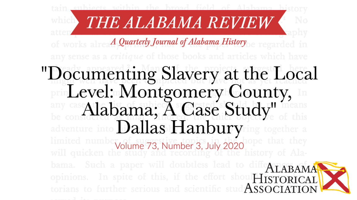 Join us at noon for a conversation with Alabama Review editor Matthew Downs and Dallas Hanbury, who will discuss his upcoming article. ▶ aub.ie/aha.
