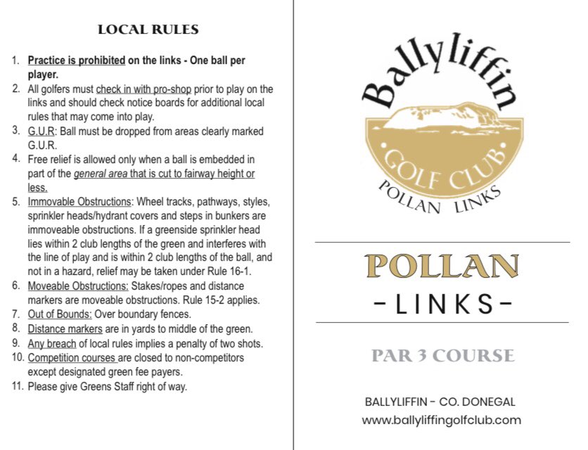 Ballyliffin tweet picture
