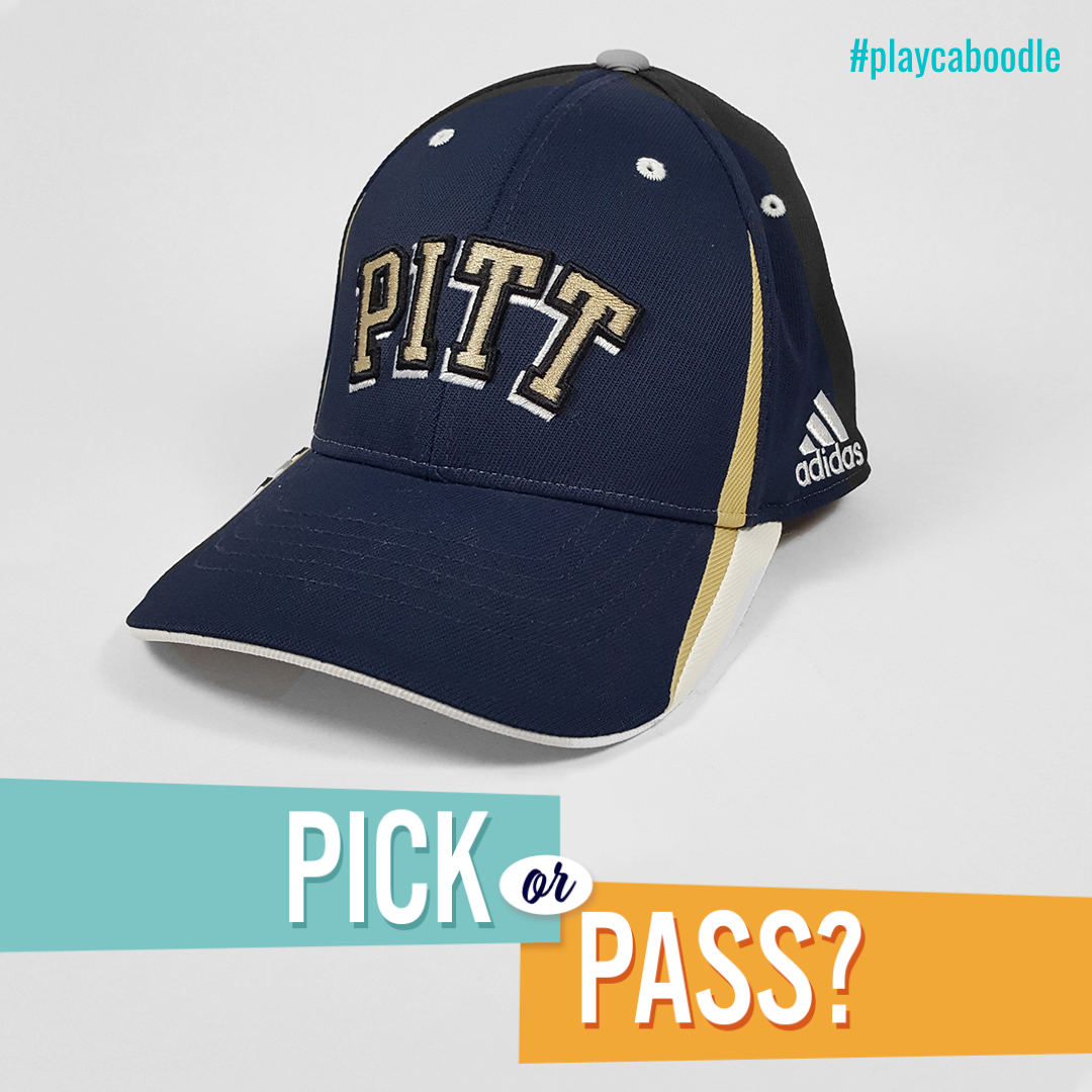 playcaboodle's tweet photo. #H2P For all of our #PittPanther fans you can #SwipeRight for this awesome #Pitt #baseballhat to add to your collection or wear on #gameday Pitt Panthers #PickorPass #caboodle #tech #412 #startuptech #startupapp #app #tech #PGH #Pitt #Panthers #collegefootball #playcaboodle https://t.co/Li7ZQD447i