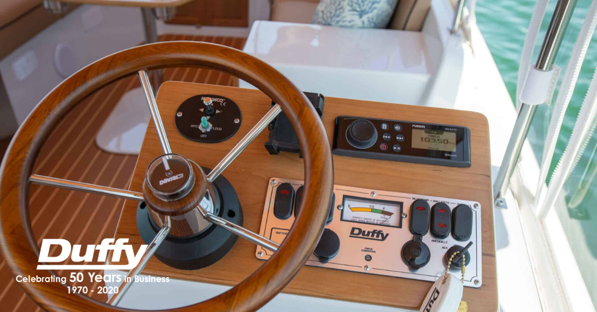 duffyboats's tweet photo. Get behind the helm today!  
 
#boatbuilding #duffyboat #duffy #electric #boat #duffyboat #duffylife #newportbeach #california #boating #boatbuilding #future #yachting #cruising #boatinglifestyle #batterypowered #electricvehicle #zeroemissions #since1970 #madeinusa #50years https://t.co/FCrVXGiUIR