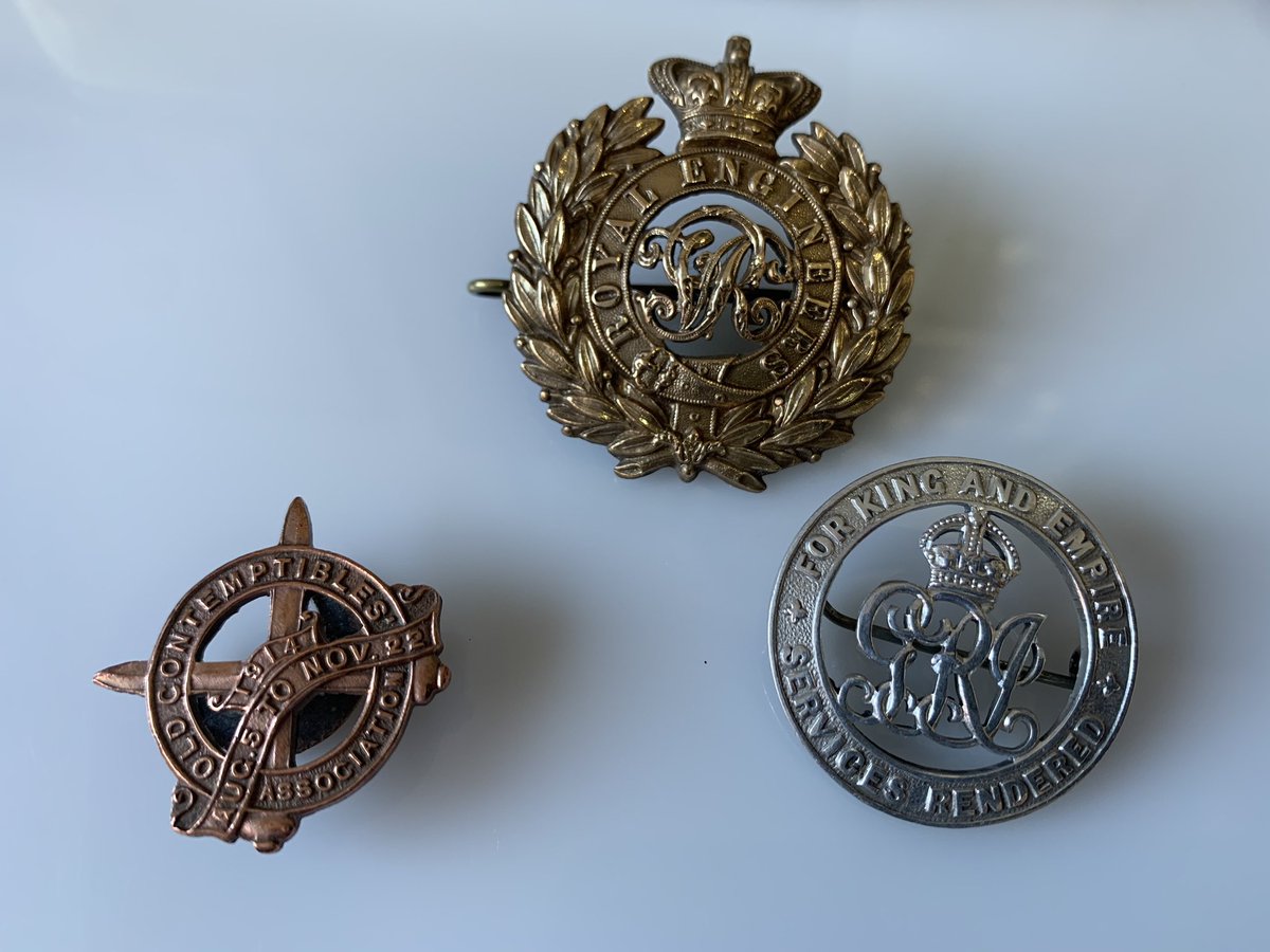 Nice little lot to a old contemptible from the RE, landed in France August 1914, wounded and discharged home before Christmas 1914, his war was over and he survived to join the home guard in Ww2