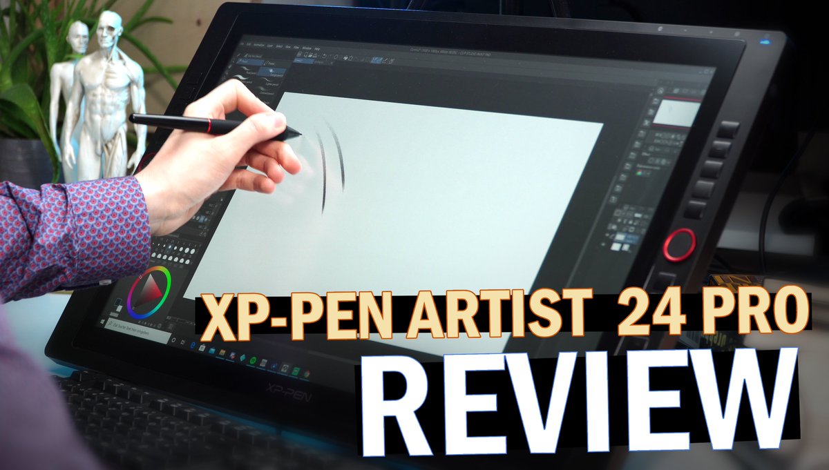 Peng Peng, hier ist sie, die Review zum unglaublich großen XP-Pen Artist 24 Pro Zeichenmonitor!!! 
youtube.com/watch?v=WJVdOk…