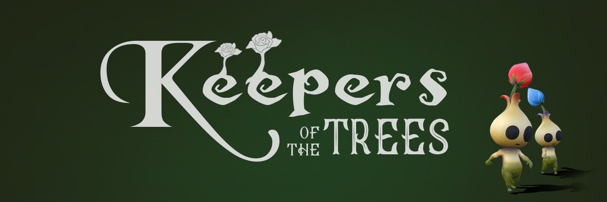 Keepers_Game's tweet photo. We have a new logo! It was made by Eva Camba Pérez. The new logo now features the flower on Keeper 2's head.
❤️💙🌱✨
#gamedev #indiegames #indiedev #FIEA #keepersofthetrees https://t.co/FfIN09EXNe