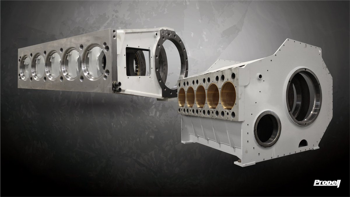 Propell_Equip's tweet photo. Propell offers extensive fluid end and power end pump re-manufacturing for all sizes and brands of pumps. https://t.co/ItZHF5FNc4