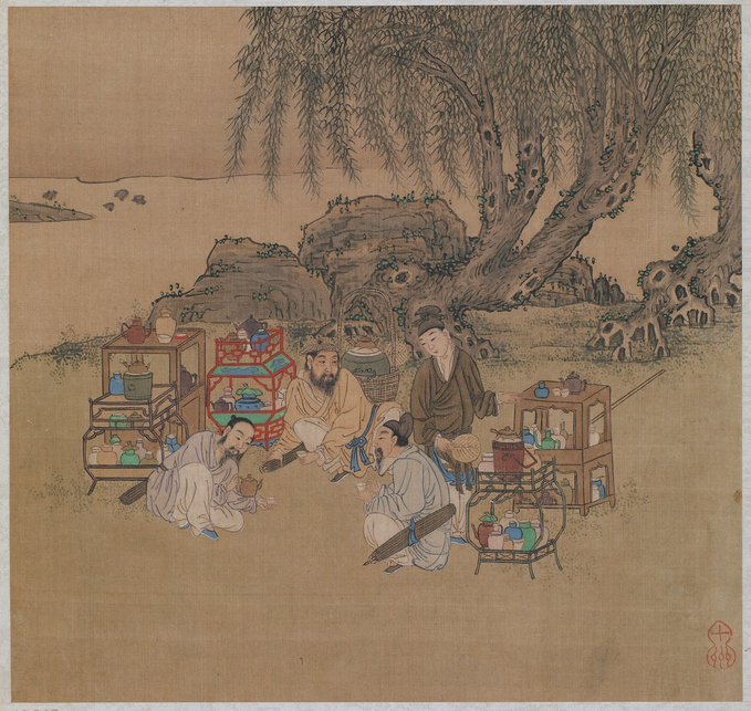 SmithsonianEdu's tweet photo. ๐ต #Educators: Register today for "Teacher Teatime Tuesday" happening July 28, 4 pm EDT. https://t.co/ahMDRZhB7T
We'll be diving into our new resource: https://t.co/F3bds12jTL
๐ผ "Landscape: tea sipping under willows" in our #ChineseArt collection via #OpenFS: F1909.247e https://t.co/3bRHPFVGxv