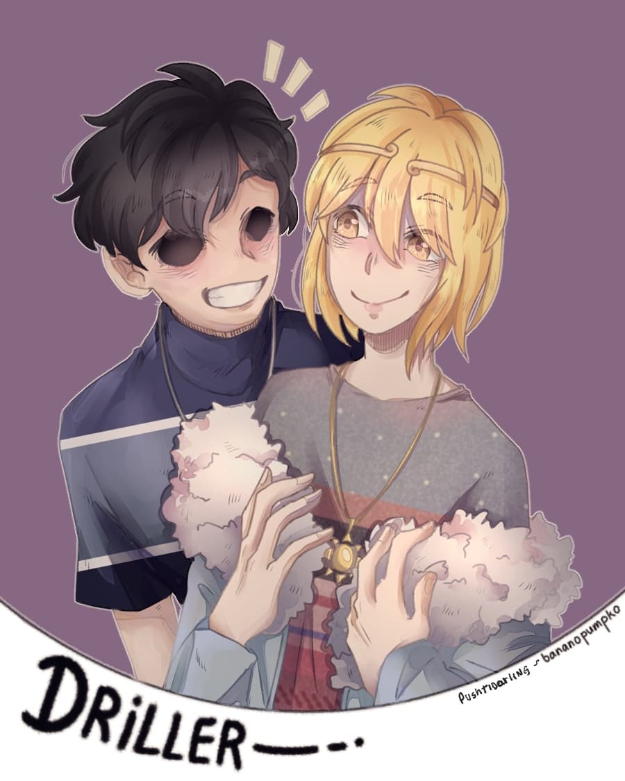 Manuru_15's tweet photo. Collab with @bananopumpko!
I'm really happy with this collaboration. I painted the kids. But for the lineart they look perfect!!
#killersans #killerdream #dreamsans #bleno #deserttale #blardsans #genosans #undertaleAu https://t.co/FmACWjah7j