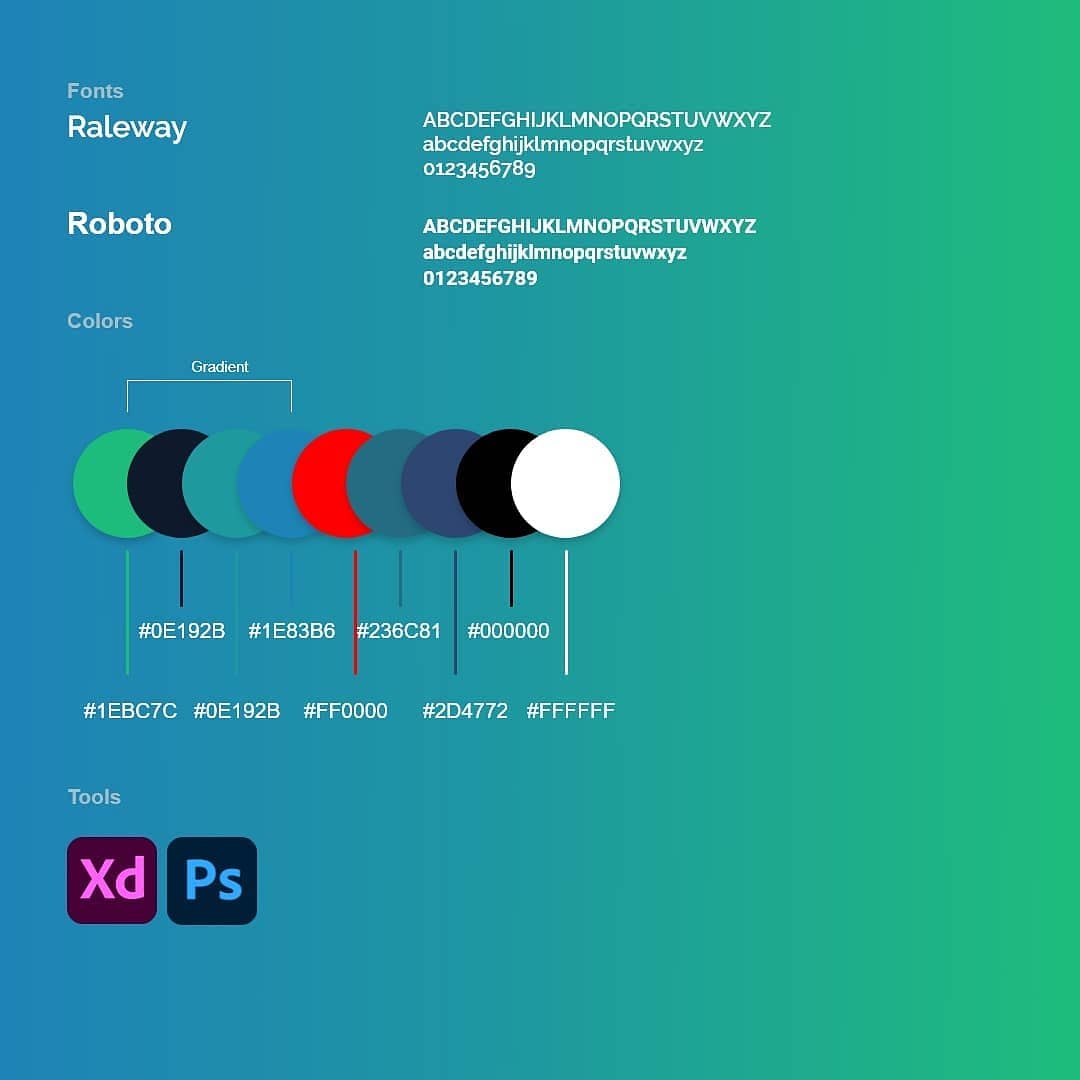 VrljicGoran's tweet photo. Finished a music app design today, I improved a post a little by adding a second picture with all the colors,fonts and programs/tools that I used. Hope you like it!
#musicapplication #musicalapp #adobexddesign #amateurdesign #amateurdesigner #practicingdesign #colorpallete https://t.co/3HEYouXEtX