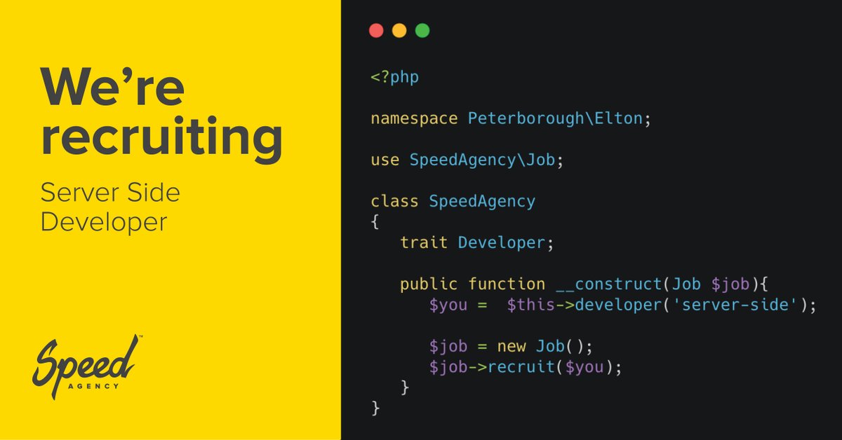 SpeedAgencyUK's tweet image. Do you have a passion for technological advancements? Speed Agency is looking for a Server Side Developer.

speed.agency/category/caree…

Interested? Please contact steve@speed.agency for more information. 
#serversidedeveloper #development