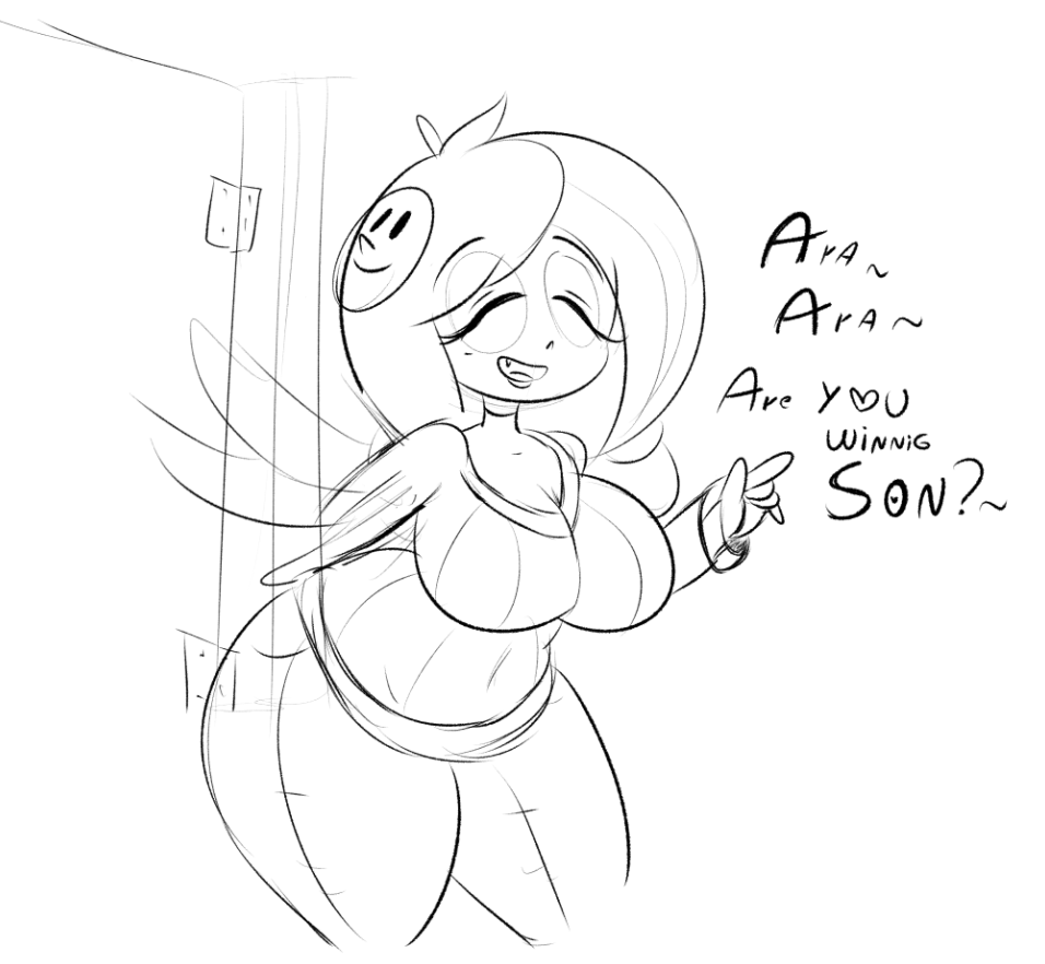 JdkDoodles2's tweet photo. Ara U Wining Son?~ 😳 https://t.co/W8EjasXe50