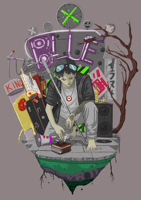 #イラスト
#イラスト王国
#芸術同盟
#夏の創作クラスタフォロー祭 
完成しました! 
