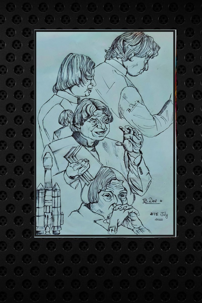 BanditaDevi4's tweet photo. "Don't read success stories you will only get a message ,read failure stories you will get some ideas to get success"- APJ Abdul Kalam Azad...Remebering the missile man of india on his death anniversary a small tribute from my side 💐.@APJAbdulKalam #APJ_Abdul_Kalam https://t.co/ghCw8Y55ZO