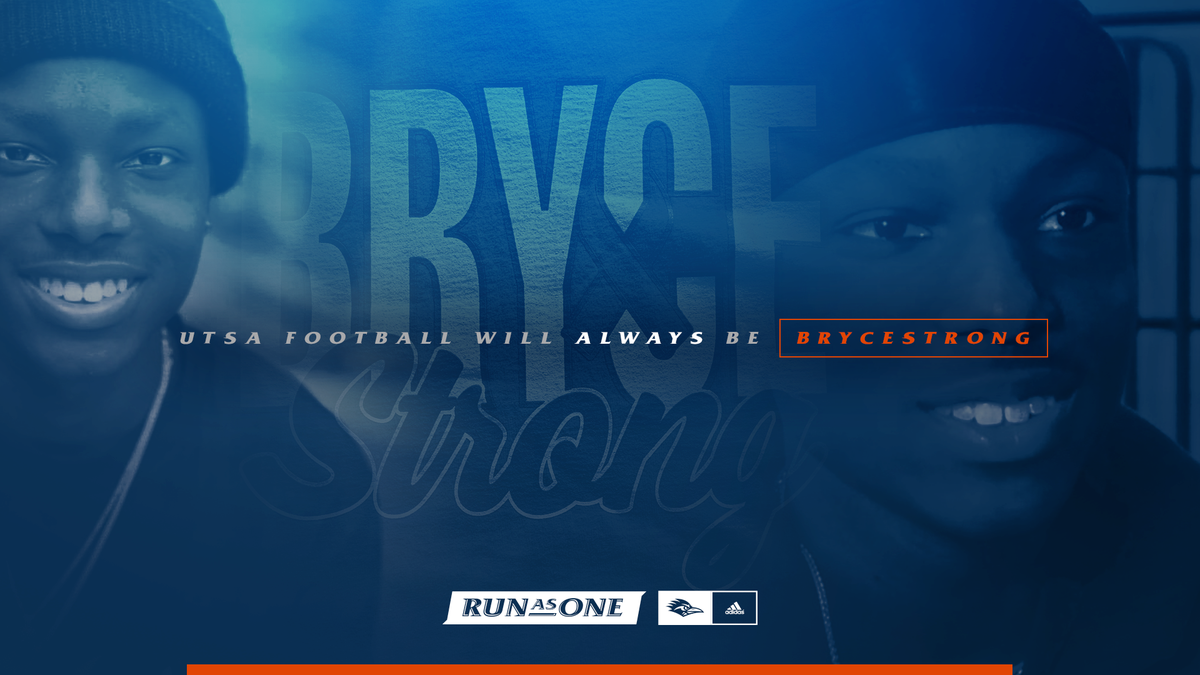 Forever a Roadrunner. Rest High, Bryce 🙏

We will always be #BryceStrong 💙🧡