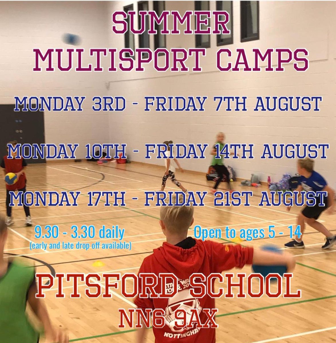 CONFIRMED AS RUNNING FROM NEXT WEEK, LIMITED SPACES, PLEASE RT.