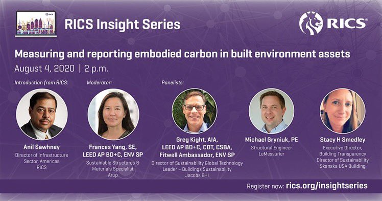 ricsamericas's tweet photo. As our communities face health, economic & social challenges, we must continue to address the issues posed by #climatechange.
#RICSInsight experts will discuss critical opportunities & challenges towards a decarbonized sector. #carbon
Register: https://t.co/xRAF3BIjgC https://t.co/kbwiozOOPT
