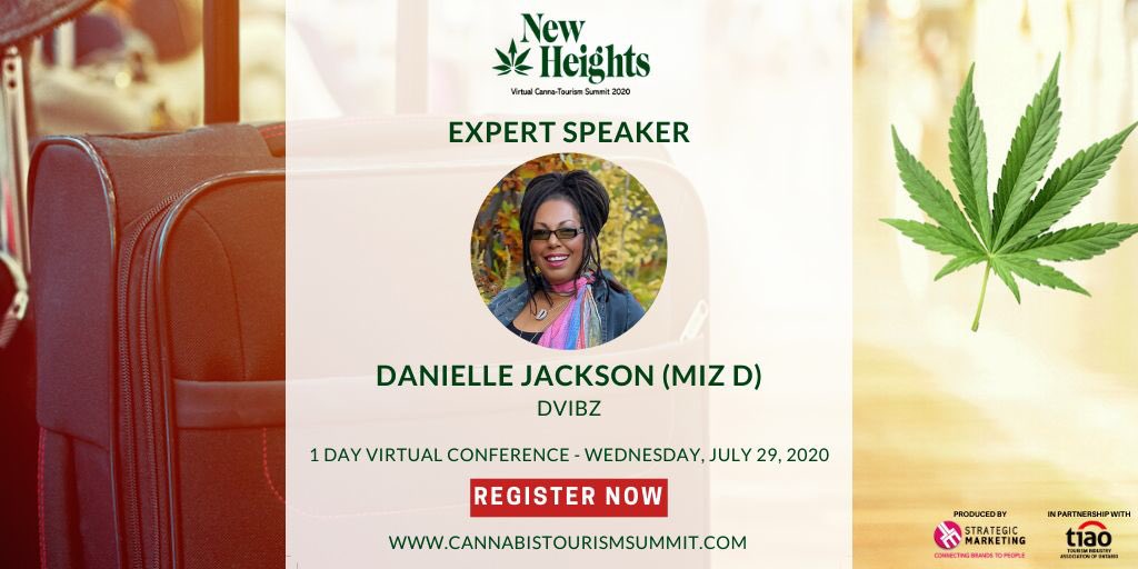 Cannabis, hospitality &amp; tourism come together for an informative day at <a href="/NewHeights_CS/">New Heights Cannabis Tourism Summit</a>! Learn more about <a href="/cannatourism/">Canna Travel Life</a> opportunities and join me 3-3:30 for the inside scoop on the diverse consumer market. Grab your tix now at buff.ly/3ihkjpS