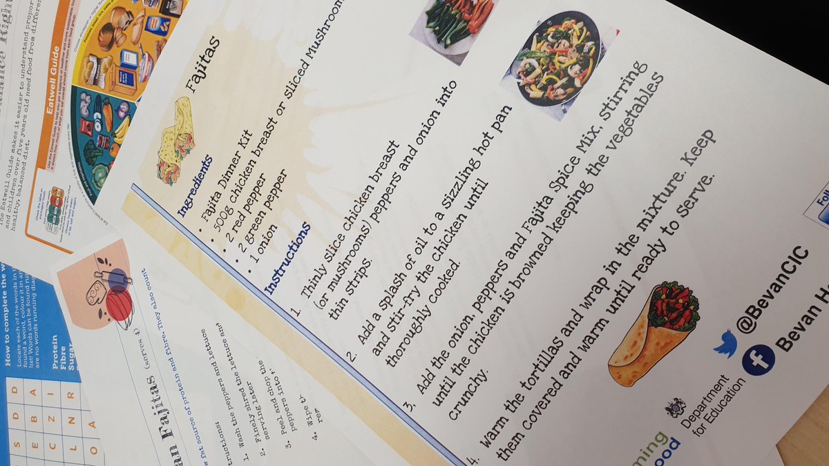 Week 2 deliveries include recipe sheets. word searches and all the ingredients you need for tasty fajitas all ready for collection by @HALEProject funded by @tlg_org and @educationgovuk #holidayfood #holidayactivities #funrecipes