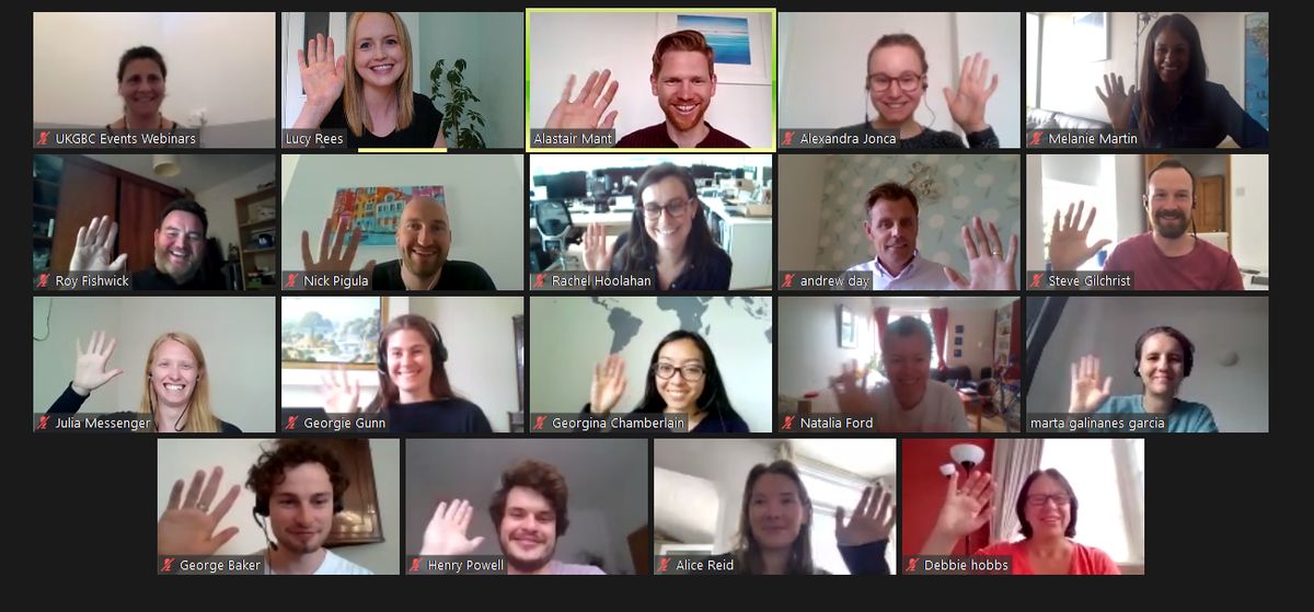 UKGBC's tweet photo. Last week we kicked off our inaugural #CircularEconomy Live Project Forum, bringing together the expertise of our members who are applying circular principles on their projects and are looking to share challenges and solutions. Find out more about CE here: https://t.co/PIeyd7YZYK https://t.co/f5rWQYiu7d
