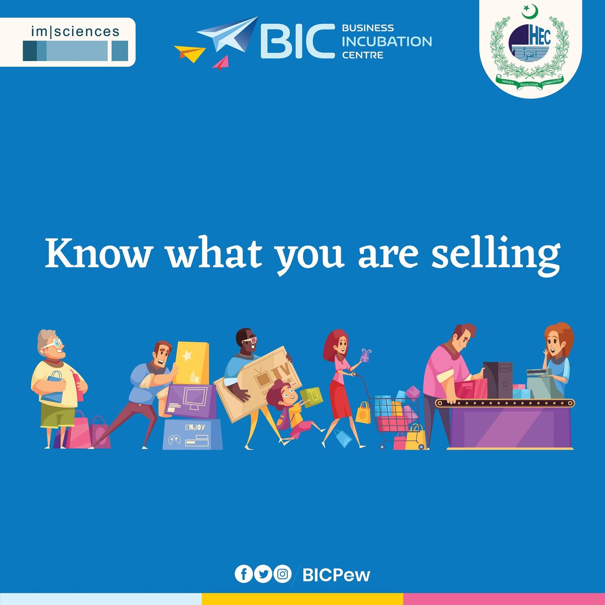 bicpew's tweet photo. “You can’t sell anything if you can’t tell anything.” –Beth Comstock
The most conventional yet the hardest thing about business. You should know the insides and outsides of your product and service. Explain it in a way as if you are explaining to a 5-year-old kid. #HEC #BIC https://t.co/8cqLp60sid