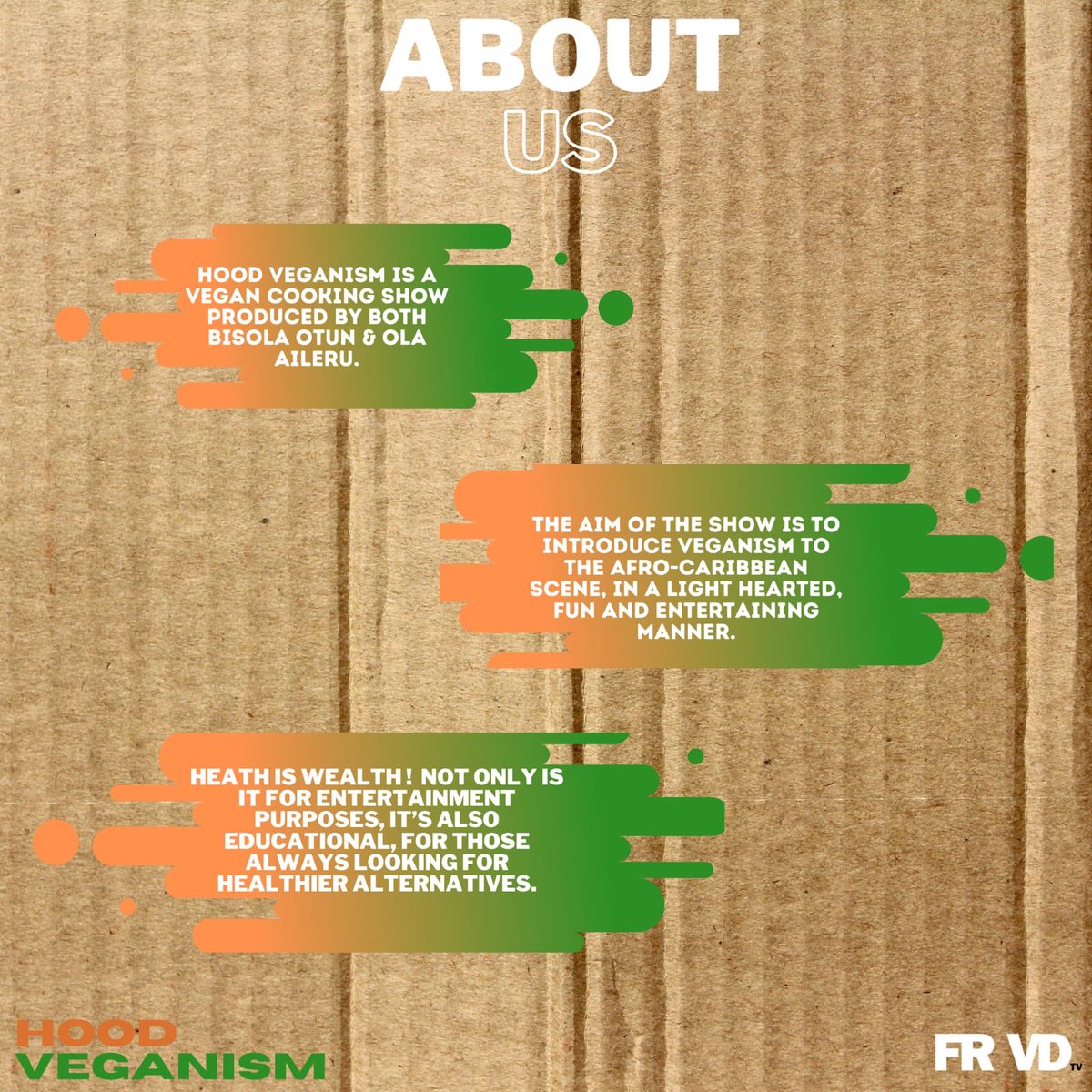 🚨 BLACK VEGAN COOKING SHOW - HOOD VEGANISM 🚨

We’re currently trying to raise funds for season 1 of Hood Veganism and it’s the last few days of the kick starter  so please help us and donate as much as you can. LOVE YA 🧡🧡

kickstarter.com/projects/hoodv…