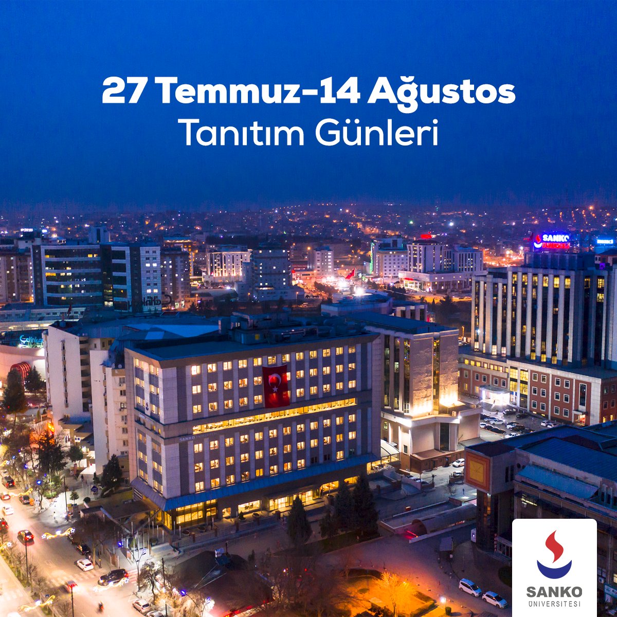 YKS sonuçları açıklandı. Doğru tercih için güçlü akademik kadromuz ile Üniversitemizde siz değerli öğrencilerimizi bekliyoruz. Gelin Tanışalım... #sankoüniversitesi #sanko #eğitim #sağlık #tıpfakültesi #sağlıkbilimlerifakültesi