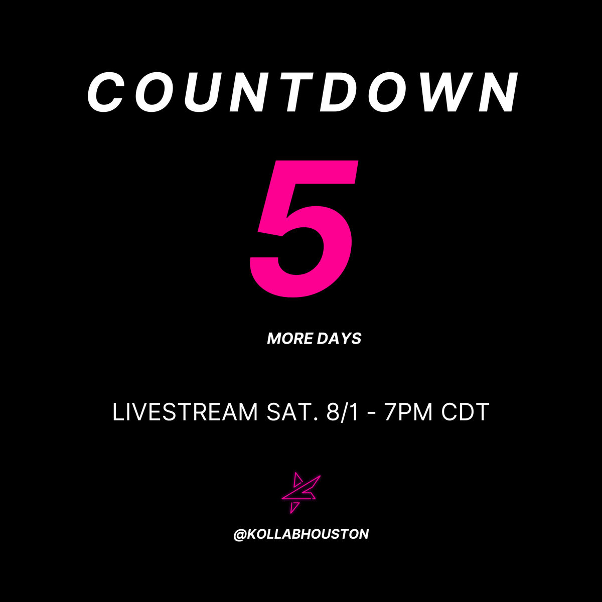 🎟️ Have you RSVP'd for the livestream? Go to Facebook.com/KollaborationH…
.
✨ Saturday, 8/1 at 7pm CDT⁠
✨ Free Show for the Family⁠
✨ Donations will be for Asian Americans Advancing Justice @advancingjustice_aajc⁠