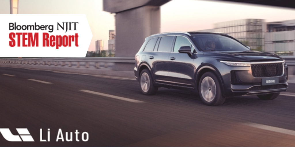 NJIT's tweet photo. In today's #STEM Report: Chinese electric car maker #LiAutoInc expects to sell up to 95 million American depositary shares in a range between $8 and US$10 in its initial public offering.

🎧: https://t.co/Ltt4RYZlBy https://t.co/VsthjvksIi