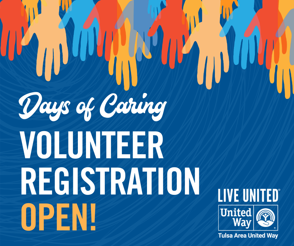 tulsaunitedway's tweet photo. Our Days of Caring means volunteers right? We need volunteers to help out with urgent agency projects and our career and job readiness activities. You can choose between in-person, virtual and remote projects. https://t.co/XLXWQrl0am #LiveUnited #BetterTogether #UnitedinHope https://t.co/BUDV7ACqwo