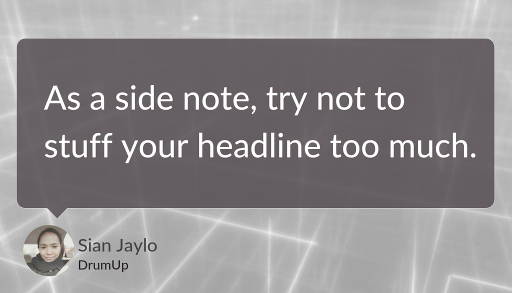 drumupio's tweet image. If you’re a social media manager for small businesses, make that clear on your headline.

Read the full article: Top 5 LinkedIN Profile Optimization Hacks for Social Media Management Jobs
▸ lttr.ai/UPFs

#Linkedinprofileoptimization #Socialmediamanager