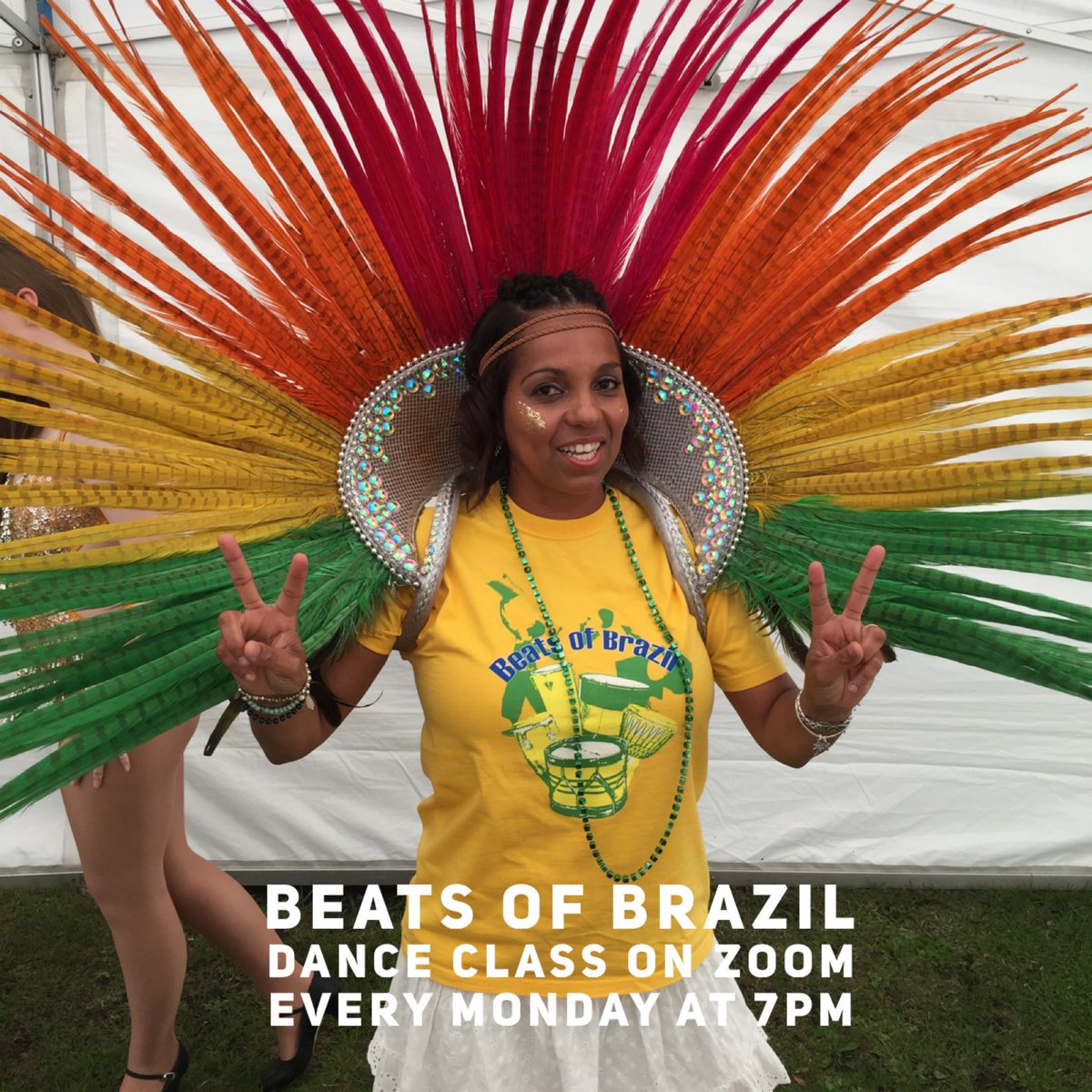 Beats_of_Brazil's tweet photo. Hi everyone! Come join our 30 minute dance class on Zoom every Monday at 7pm. Everyone welcome! ππΊ
Email jdirkie@yahoo.co.uk and we will email you the link to join the class on Zoom.
Itβs only Β£2.50 but you can try your first class for freeeeeeeee πππ
#beatsofbrazil #dance https://t.co/ajUzKIZHJ9