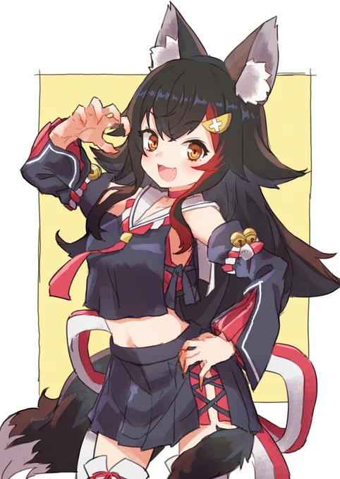 大神ミオちゃん
#みおーん絵 
