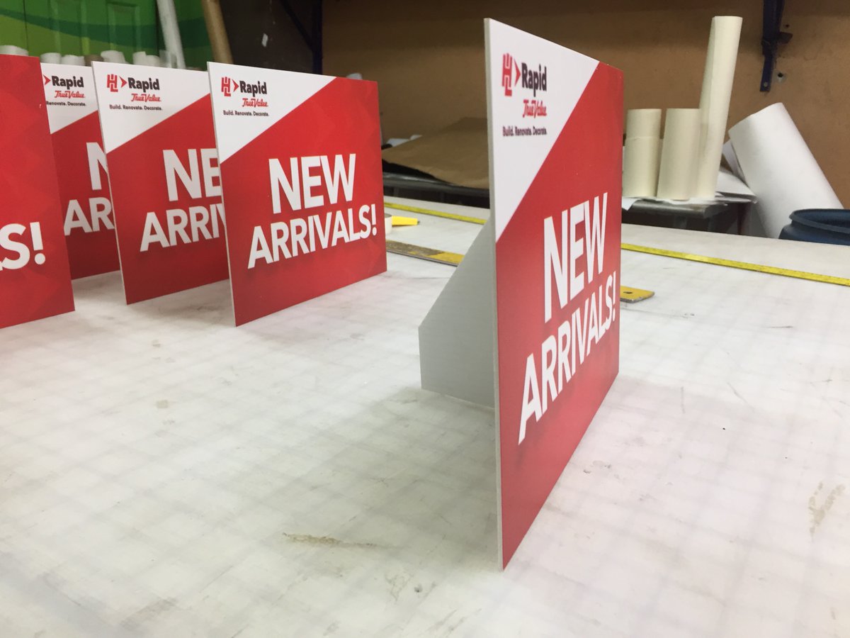 imageonejaltd's tweet photo. Let your customers know about new products and discounts in your store with shelf-talkers #imageoneja #rapidtruevalue #shelftalkers #brandsupport #largeformatprinting #customprints #advertising #marketing #MarketingStrategy #MarketingMonday https://t.co/QDU9QEZ4RZ