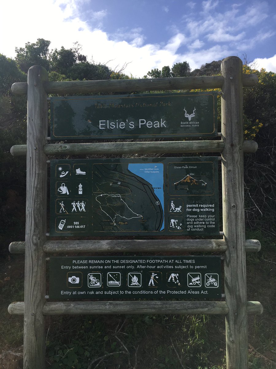 So incredibly sad to see the disregard for fellow <a href="/TableMountainNP/">SANParks TMNP</a> users. #ElsiesPeak from #Glencairn is absolutely strewn with #poo .
PLEASE be a responsible #dog owner and #PICKUP after your dog.
The signs are clear......
#imback