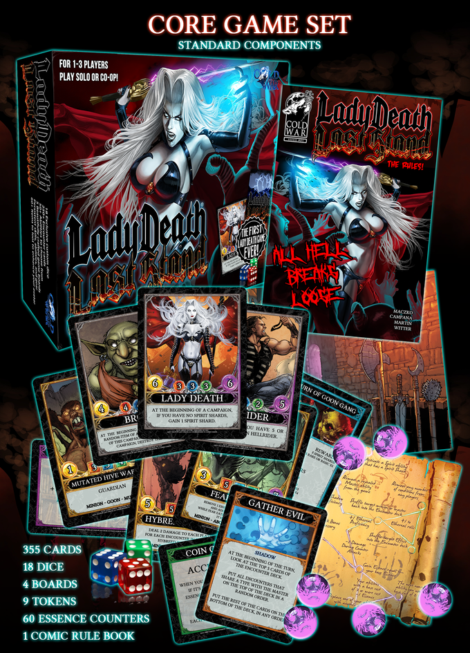 PlayLadyDeath's tweet photo. Miss out on the @PlayLadyDeath #Kickstarter? You can still preorder both versions of the game on our website. Find out more in our #WeeklyUpdate below!
https://t.co/LzlBOrv8bH
#ColdWarInc #LadyDeathLastStand #LadyDeath #TabletopGame #TabletopGames https://t.co/9DYAidzuST