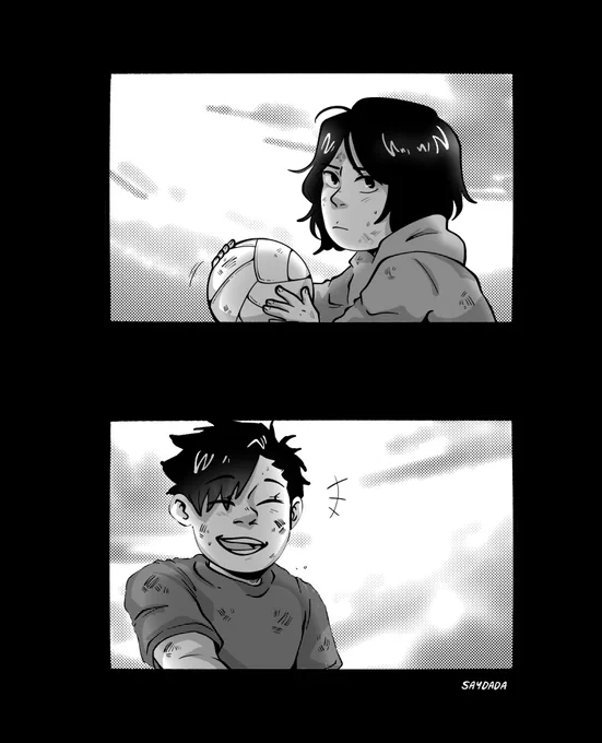 when you smiled back 

#kuroken #haikyuu #hq 