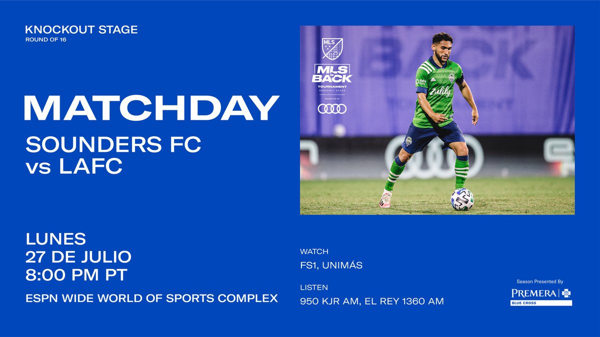 ¡VAMOOOOOOOOOS! 💪

#SEAvLAFC | #SoundersMatchday