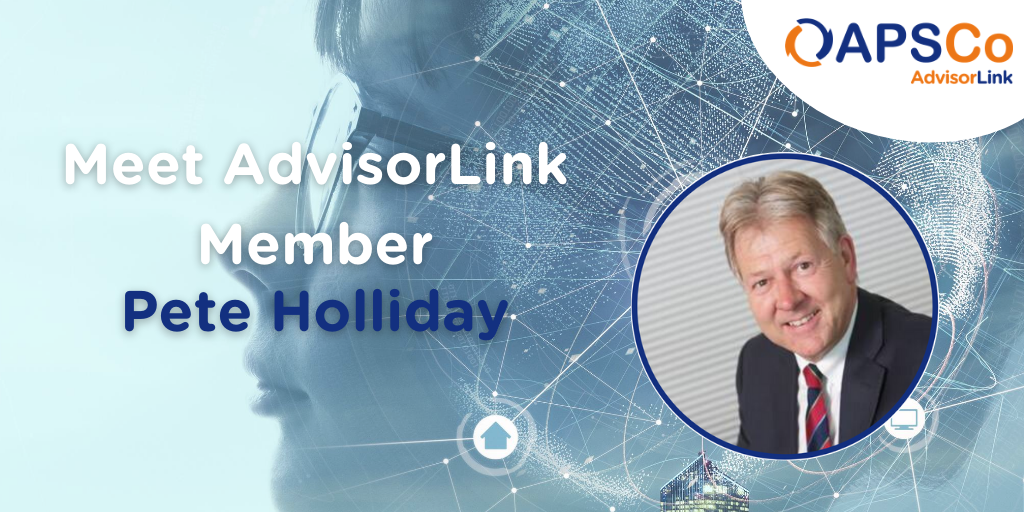 Meet #AdvisorLink member Peter Holliday!

His core specialisms are:
📈 Growth Management &amp; Business Planning
📝 RPO/MSP
📇 Organisational Design &amp; Development
👥 Executive Coaching

Visit AdvisorLink &amp; find out more: bit.ly/32lX3BU